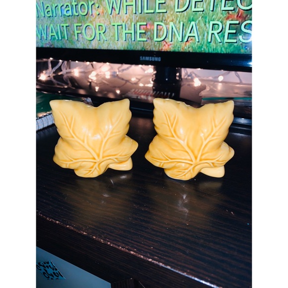 Yellow Leaf Salt & Pepper Shakers 🍁 - Picture 6 of 9